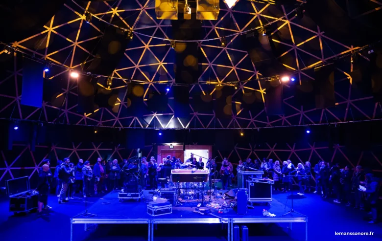 Dôme sonore du festival Le Mans Sonore, séjournez au 9Wagram.